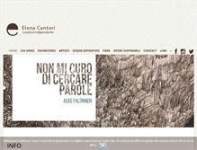 Tablet Screenshot of elenacantori.com